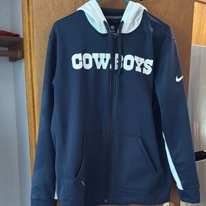 White and Black Star Logo Jacket